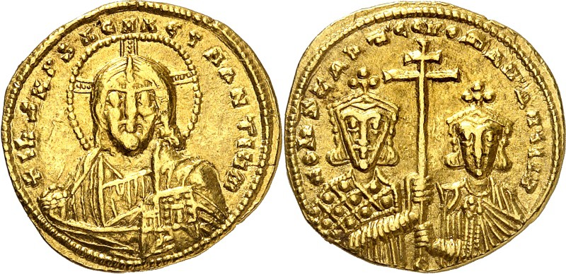 BYZANZ. 
KONSTANTINOS VII. und ROMANOS I. Lekapenos 920-944. Solidus (945-959) ...