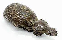 Afrika. 
GHANA. 
ASHANTI - Goldgewichte. Käfer Bronzeguss nach der Natur, 19./ 20. Jh. 45mm 26,9g. .