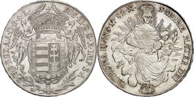 Römisch Deutsches Reich. 
Joseph II. 1780-1790. Taler 1782 B, Kremnitz. 2 Engel halten Krone über Wappen / Madonna. Her.&nbsp; 147, Dv.&nbsp; 1168, J...