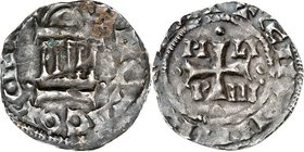 Köln-Erzbistum. 
Hermann II. und Kaiser Konrad II. 1036-1039. Denar 1,0g. Kreuz, an den Enden 4 Punkte, i. d. Winkeln PI-LI-GR-IM. + CCHVON[RA]DVS IM...