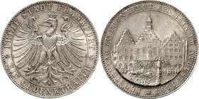Frankfurt. 
Vereinstaler 1863 Fürstentag. AKS&nbsp; 45, J.&nbsp; 52, Th.&nbsp; 147. . 

l.Rf.,vz-