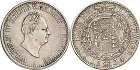 Hannover, Kgr.. 
Wilhelm IV. 1830-1837. Taler 1834. AKS&nbsp; 62, J.&nbsp; 49, Th.&nbsp; 152. . 

ss