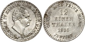 Hannover, Kgr.. 
Wilhelm IV. 1830-1837. Lot 1/12 T.1836, 4 Pf.1835,Cu Pf.1837, AKS&nbsp; 71,75,84. (5). 

vz