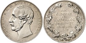 Hannover, Kgr.. 
Georg V. 1851-1866. Vereinstaler 1865 Waterloo. AKS&nbsp; 160, J.&nbsp; 98, Th.&nbsp; 176. . 

ss/vz