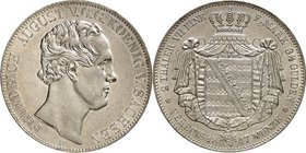 Sachsen, Königreich. 
Friedrich August II. 1836-1854. Doppeltaler 1847 F. AKS&nbsp; 94, J.&nbsp; 78, Th.&nbsp; 322, Dv.&nbsp; 874. . 

vz