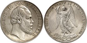 Württemberg. 
Karl 1864-1891. Vereinstaler 1871 Sieg über Frankreich. AKS&nbsp; 132, J.&nbsp; 86, Th.&nbsp; 443. . 

ss