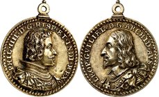 EUROPA. 
BELGIEN. 
Leopold Wilhelm 1647-1656. Medaille o.J. (1647) (o. Sign.) auf den Beginn seiner Statthalterschaft. Brb. d. spanischen Königs Phi...