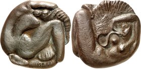 MEDIZIN u. SOZIALWESEN Slg. Dr. Bösing III. 
BIOLOGISCHES UND PHYSIOLOGISCHES. 
EROTIKA. Medaille 1967 (v. F. Carasso) LEDA. Leda mit dem (Zeus-)Sch...