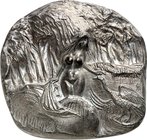 MEDIZIN u. SOZIALWESEN Slg. Dr. Bösing III. 
BIOLOGISCHES UND PHYSIOLOGISCHES. 
EROTIKA. Medaille 1987 (v. P.-G. Güttler) Leda und der Schwan I. ein...