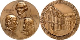 MEDIZIN u. SOZIALWESEN Slg. Dr. Bösing III. 
PHARMAZIE. 
FRANKREICH. Medaille 1982 (v. Andr\'e9 Bourroux) 100 Jahre Pharmazeutisch-Biologische Fakul...