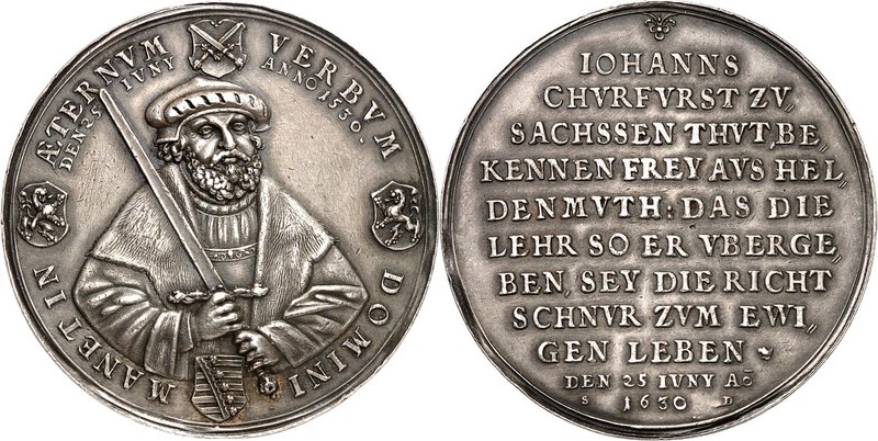 RELIGION UND ETHIK. 
REFORMATION. 
100 Jahre Augsburger Konfession (von 1530) ...