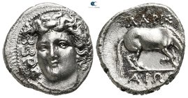 Thessaly. Larissa circa 356-342 BC. Drachm AR