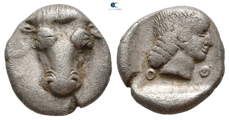 Phokis. Federal Coinage circa 457-446 BC. 
Triobol-Hemidrachm AR

14 mm., 2,6...