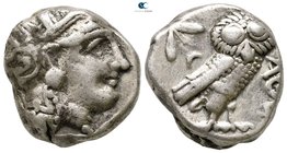 Attica. Athens 353-294 BC. Bingen Pi II style. Tetradrachm AR