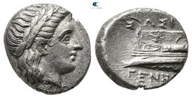 Bithynia. Kios  350-300 BC. Hemidrachm AR