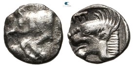 Mysia. Kyzikos circa 480-400 BC. Tritartemorion AR