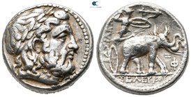 Seleukid Kingdom. Seleukeia on Tigris. Seleukos I Nikator 312-281 BC. Struck circa 296/5-281 BC. Tetradrachm AR