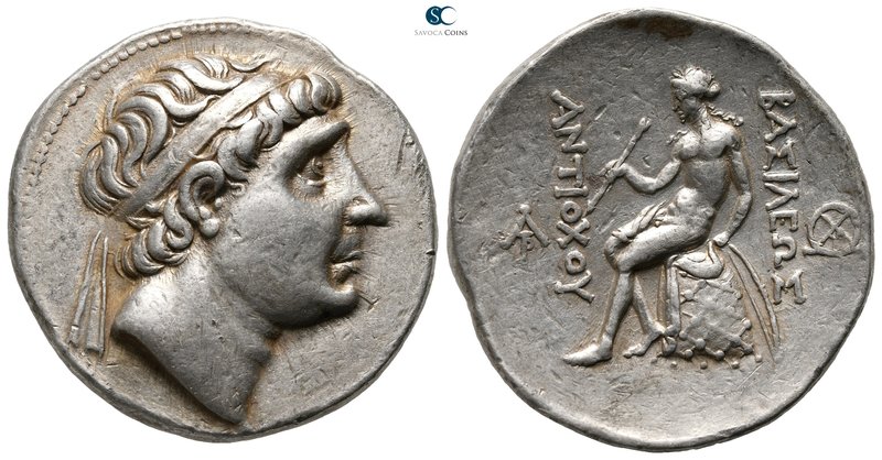 Seleukid Kingdom. Seleukeia on Tigris. Antiochos I Soter 281-261 BC. 
Tetradrac...