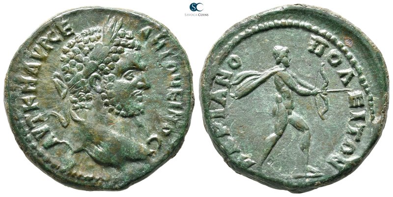 Thrace. Hadrianopolis. Caracalla AD 198-217. 
Bronze Æ

29 mm., 13,26 g.

Α...