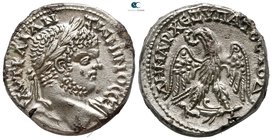 Phoenicia. Berytus. Caracalla AD 198-217. Struck circa AD 215-217. Tetradrachm AR
