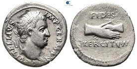 Vitellius AD 69. Spanish mint (Tarraco?). Denarius AR