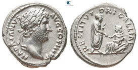 Hadrian AD 117-138. Rome. Denarius AR