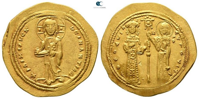 Theodora AD 1055-1056. Constantinople
Histamenon Nomisma AV

25 mm., 4,43 g....