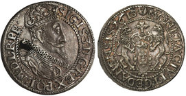 Zygmunt III Waza, Ort Gdańsk 1613 - bardzo ładny

Piękny egzemplarz, praktycznie menniczej świeżości w ładnej, starej patynie.&nbsp; 

Grade: XF+ ...