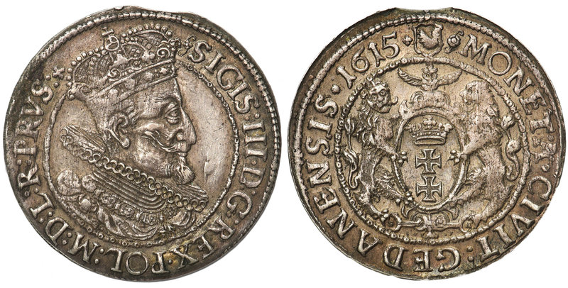 Zygmunt III Waza, Ort Gdańsk 1615

Odmiana z nowym typem portretu z wachlarzow...
