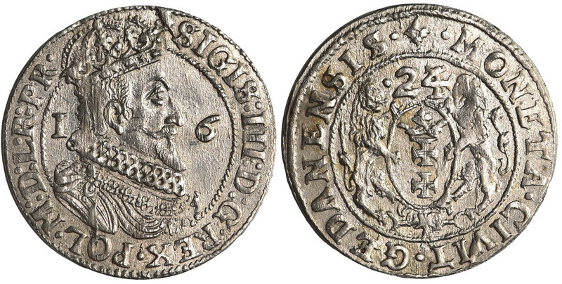 Zygmunt III Waza, Ort Gdańsk 1624/3 - PR• - menniczy

Druga cyfra daty przebit...