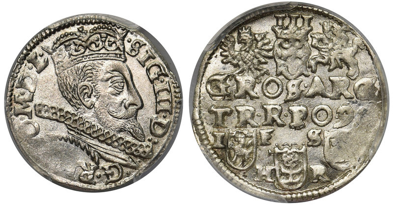 Zygmunt III Waza, Trojak Bydgoszcz 1597 - PCGS MS63

Błędnie opisany przez PCG...