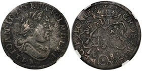 Jan III Sobieski, Szóstak 1687 - Fałszerstwo z epoki - NGC VF - bardzo rzadki

Bardzo rzadka pozycja. 
Fałszerstwo z epoki szóstaka bydgoskiego, na...