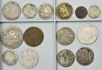 Zestaw - Polska królewska MIX (15 szt.)

Zestaw monet, przeważnie Polski królewskiej. 
Stany obiegowe.
Razem: 15 sztuk.&nbsp;
