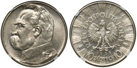 Piłsudski 10 złotych 1935 - NGC MS61

Menniczy egzemplarz.&nbsp; 

Grade: NGC MS61 
Literature: Parchimowicz 124b