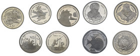ZESTAW - monet kolekcjonerskich lata 1991-1994 - różne typy (9szt.)

Razem: 9 sztuk. 

Grade: Proof/Proof-