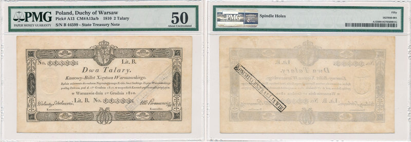 2 talary 1810 - Sobolewski - PMG 50 - PIĘKNY

Odmiana ze stemplem na rewersie....