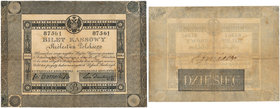 10 złotych 1824 Czarnecki SK/ Dembowski - NAJWYŻSZEJ RZADKOŚCI BANKNOT

Jeden z najrzadszych polskich banknotów, znany przede wszystkim z Kolekcji L...