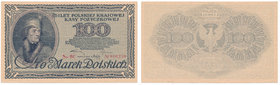 100 marek 1919 -BC- PIĘKNY

Typologicznie jeden z najtrudniejszych polskich banknotów denominowanych w markach. Odmiana z drukiem na papierze ze zna...