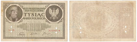 1.000 marek 1919 -Ser ZI- FAŁSZERSTWO - bardzo dobre 

Wysokiej klasy fałszerstwo pod kątem jakości wykonania druku. Papier bez znaków wodnych.&nbsp...