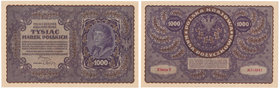 1.000 marek 1919 -II Serja Y- 

Pięknie zachowany egzemplarz. Nieznacznie rzadsza odmiana.&nbsp;
Świeży z wyraźnym połyskiem druku. Bez zabrudzeń, ...
