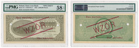 1 milion marek 1923 WZÓR -C- PMG 58 EPQ

Odmiana wzoru serii C z podwójną poziomą perforacją.&nbsp;
Wzory inflacyjne, choć z reguły nie należą do r...