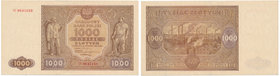 1.000 złotych 1946 -W- rzadsza odmiana

Rzadsza odmiana.
Jednokrotnie złamany przez środek oraz złamany lewy, dolny narożnik. Zagniecenie w obrębie...
