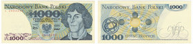 1.000 złotych 1975 -L-

Rzadko notowana seria, nie spotykana w albumach NBP.&nbsp;
Niemocno ugięty przez środek. Reszta piękna z naturalnym lśnieni...