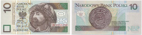 10 złotych 1994 -IL-
 Niemocne, punktowe zagniecenie na lewym marginesie. Reszta idealna.&nbsp;

Grade: UNC/UNC- 
Literature: Miłczak 196c
