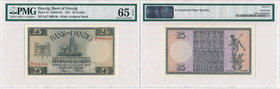 Gdańsk 25 guldenów 1931 - PMG 65 EPQ - RZADKOŚĆ w znakomitym stanie

Rzadki gdański banknot z datą emisji 1931, który w obiegu zagościł jedynie prze...