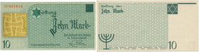 10 marek 1940 num.typ 1 ze znakiem wodnym - RZADKIE I PIĘKNE

Rare variation printed on watermarked paper. Font type 1.&nbsp;
Outstading condition ...