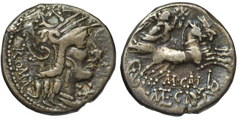 Republika Rzymska, M. Calidius, Q. Metellus, Cn. Fulvius (117-116 pne), Denar
 ...