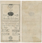 Austria 5 gulden 1800
Austria 5 guldenów 1800
 Numerous folds. Pressed and washed.&nbsp; Obiegowy egzemplarz po subtelnym oczyszczeniu i rozprostowa...