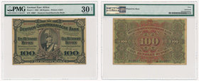 German East Africa - 100 Rupien 1905 - PMG 30 
Niemcy Wschodnia Afryka - 100 rupii 1905 - PMG 30

Minor repairs but not washed. Good overall appear...