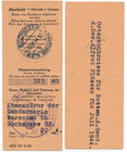Coupon for Generalgovernment issued in Sochaczew 1944
Generalna Gubernia - Przekaz Sochaczew 1944

Przekaz wydany w Generalnej Guberni w Sochaczewi...